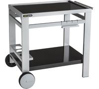 Cook in Garden Carrito para plancha en acero gris y negro