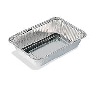 Cook’in Garden - Lote de 5 bandejas Desechables de Aluminio 32 × 27 cm, Resistentes al Calor, cocción rápida y homogénea, Ideales para Barbacoa y Plancha