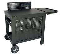 Cook’in Garden - Mesa Auxiliar de jardín Reva 110 Premium, Carrito con Superficie de Trabajo y credenza Amovible, Mueble sobre Ruedas fácil de desplazar, Montaje fácil y sin Tornillos