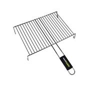 Cook’in Garden - Parrilla con pie Simple, 1 asa, Dimensiones 40 × 30 cm, Resistente a Las Llamas y Altas temperaturas, Mango Soft-Touch ergonómico, Compatible con Varias Marcas