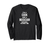 Cook Musician: I'm a Cook and a Musician Nothing Scares Me Manga Larga