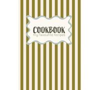 Cookbook My Favourite Recipes: Retro Style Blank Recipe Book | Write in Your Favorite Recipes in Empty Cooking Journal | DIY Cookbook
