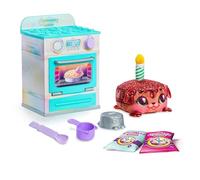 Cookeez Makery Horno para golosinas de Fiesta, Mezcla a tu Amigo de Abrazos! Calienta la Mezcla de Masa y CREA un Pastel de cumpleaños Interactivo cálido y fragante, ¿Qué golosina será?