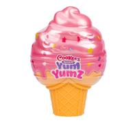 Cookeez Makery Juguete Yum Yumz – 1 cono, 2 peluches perfumados, multicolor, incluye pegatinas