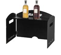 Cooker De Camping A Plegable | Parabrisas Plegable Portátil | Protección De Quemador Al Aire Libre Calor - Para Camping Ligero Resistente A La Protección Robusta Para Proteger