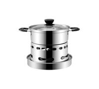 Cooker for Indoors, Stainless Steel Spirit Cooker, Portable Cooker, Easy To Carry, No Power Requirement, Suitable for Indoor And Camping