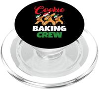 Cookie Baking Crew Dabbing Gingerbread Hombres Sombreros de Navidad PopSockets PopGrip para MagSafe
