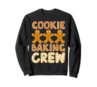 Cookie Baking Crew Gingerbread Men - Cute Family Baking Baking para Hombre Sudadera