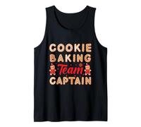 Cookie Baking Team Captain Galletas para Hornear Camiseta sin Mangas