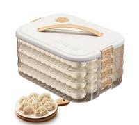 Cookie Carrier - Contenedor de | Food Storage Container | 4 Layer Large Cookie Carrier With Lid And Handle, Food Storage Box, Stackable Food Container, Food Preservation Tray - Kitchen Storage