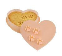 Cookie Cutter - Biscuits Stamp | Paw Print Fondant Mold | Heart Shaped Kitchen Cutters For Christmas Holiday Party Restaurant Dormitory Apartment Men Women Beginner Home Enthusiast