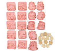 Cookie Cutter Molds - PP 3D Capybara Set | Bread Cookie Cutting Mold, Baking Shape Tool | Cute Animal Fondant Cutter For Fudge Cheese Soft Fruit Birthday Party Halloween Holiday Wedding Use