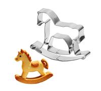 Cookie Cutter - Non Stick Horse Mold 2026 | Stainless Steel Animal Baking Molds with Cute Shape, Fondant Chocolate Candy Pie Cutter for Holiday Home Kitchen New Year Party