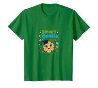 Cookie Inteligente en Pre-K: Logro Educativo Lindo Camiseta, Niños, Verde Kelly, 12 años