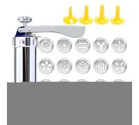 Cookie Maker | Suministros de acero inoxidable | 8.66x6.1 pulgadas Cake Baking Supplies | for Holiday Party Home Dormitory Restaurant Kitchen Men Women Beginners Enthusiast