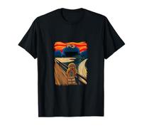 Cookie Muncher El chiste del monstruo de Scream Munch Camiseta