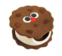 Cookie Pet Bed, Pet Cave Nest, Bed with Washable Lining, Indoor Cat Nest with Soft Plush, Animal Accessory, Cat Beds for Small Pets Apartment Puppy Kitten Indoor Hiding Camping Travel Use