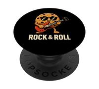 Cookie Rock Guitarra Divertido Diseño Música PopSockets PopGrip Adhesivo