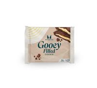Cookie Vegana Proteica Rellena - Chocolate Doble con Mantequilla de Cacahuete