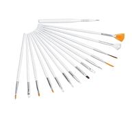 Cookies Brush Set Complete Range Easy to Clean Comfortable Handles for DIY White Sugar Fondant