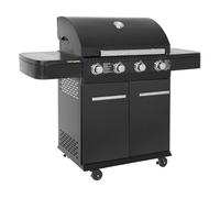 Cook'in garden - barbacoa de gas fyra con termómetro - 4 quemadores
