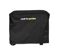 Cook'in Garden - Funda para barbacoa (100 x 55 x 75 cm) | Resistente al agua y a prueba de viento, protección UV e intemperia, impermeable y repelente al agua