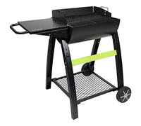 Cook'in Garden Happy Garden - Barbacoa de carbón TOMINO 50, Sistema de ventilación para controlar la cocción - 4 a 6 Personas - Acero