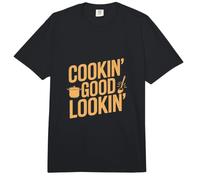 Cookin' Good Lookin' - Cocinero Divertido Comfort Colors Adult Heavyweight T-Shirt