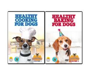 Cooking and Baking for Dogs- How to Make Healthy and Healing Foods and Treats for Your Dog- Learn to Cook and Bake the Best Food in Your Dog Food Kitchen! 2 DVD SET