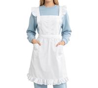 Cooking Aprons For Women With Pockets Vintage Rufle Co Maid Style Clothing