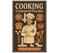Cooking Crossword Puzzles: Crossword Puzzles with Easy-to-Read Print about Cooking, Ingredients, Kitchen Tools and More | 6x9 inches, 120 pages | 50+ ... Moments (Gridman's Themed Puzzle Universe)