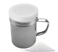 Cooking Dredges Stainless Steel Dredge Shaker - Salt Pepper Metal Dredge Stainless Steel Seasonings Shakers - Flour Sugar Salt Shaker, Rustproof Fine Mesh Dredges Shakers para barbacoas restaurantes