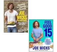 Cooking for Family and Friends, Feel Good in 15 By Joe Wicks 2 Books Collection Set