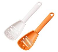 Cooking Kitchen Spoons, Multifunctional Egg Separator Spoon, Heat-Resistant Slotted Skimmer, Strong & Lightweight Design, 9.06x2.56 Inches, for Soup, Frying, Baking
