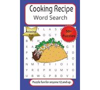 Cooking Recipe Word Search