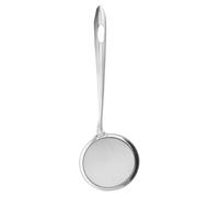 Cooking Skimmer Strainer - Stainless Steel Fine Mesh Strainers,Food Strainer Ladle with Reinforced Frame and Sturdy Handle Perfect for Sift, Straining, Draining, and Rinse
