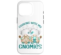 Cooking with My Gnomies For Matching Family Funny GNOME Carcasa para iPhone 16 Pro