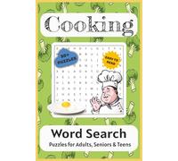 Cooking Word Search Puzzle Book: Word Searches with Easy to Read Print about Cooking, Food, Kitchen Utensils and More | 6x9 inches, 110 pages | 50+ ... (Quizz Chrizz Hobby Word Search Collection)