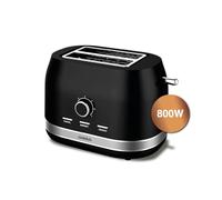 COOKITCH Tostadora Matte con 7 Niveles de Tostado y 2 Ranuras, 800W - Funciones Recalentar, Descongelar y Cancelar - Bandeja Extraíble y Almacenamiento de Cable - Diseño Premium Inox