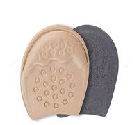 COOKOE Almohadillas para pies, medias plantillas para zapatos insertados en el antepié, almohadilla para reducir el tamaño del zapato, tacones altos, almohadillas para zapatos para aliviar el dolor