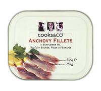 Cooks & Co anchoa filetes en aceite 365 G