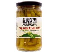 Cooks & Co - Chillies & Peppers - Green Chillies - 300g