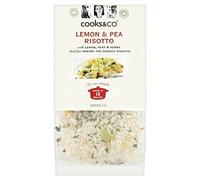 Cooks & Co Limón Y Risotto De Guisantes 190g (Paquete de 2)