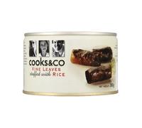 Cooks & Co - Olives & Antipasti - Vine Leaves Stuffed With Rice - 380g (Case of 6)