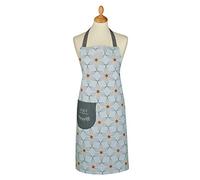 Cooksmart Delantales de cocina de diseño británico para mujer | Delantal de cocina 100% algodón con bolsillos | Delantales de cocina de diseño moderno para mujer, adecuados para todo tipo de cocinas
