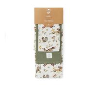Cooksmart Forest Fable - Paquete de 3 paños de Cocina, diseño británico, 100% algodón, diseño de Animales del Bosque, absorbentes y duraderos, Elegantes y prácticos, Lavables a máquina