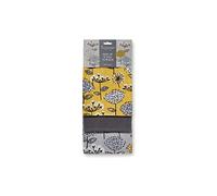 Cooksmart Paquete de 3 paños de Cocina de diseño británico, paños de Cocina de Lujo para Cocina, Juego de paños de Cocina de diseño Moderno