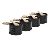 COOKUT - Lumi - Set de Raclette con Velas para 2 Personas - Cocina en 3 Minutos - Portátil, Ecológico y Sin Cables
