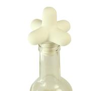 Cookut SPABL - Tapón de Silicona para Todo Tipo de Botellas, Color Blanco