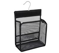 Cookware Organizer Mesh Shower Caddy 7.5x3.9x9.1 Inch Bag Hanging with Hooks Portable for Travel Gyms College Dorms Bathroom